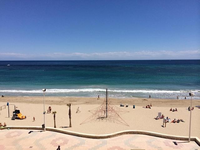 Medi Playa Primera Linea Con Piscina Calpe Exterior foto