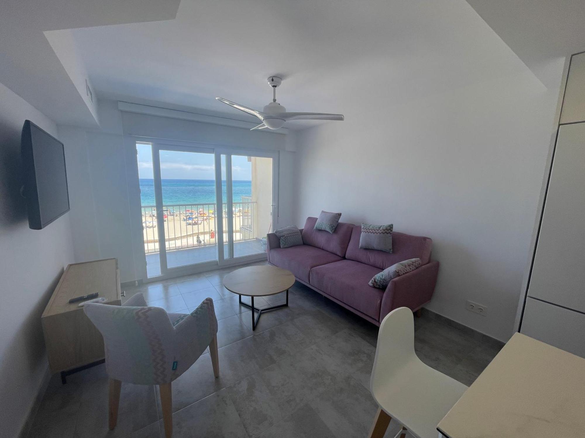 Medi Playa Primera Linea Con Piscina Calpe Exterior foto