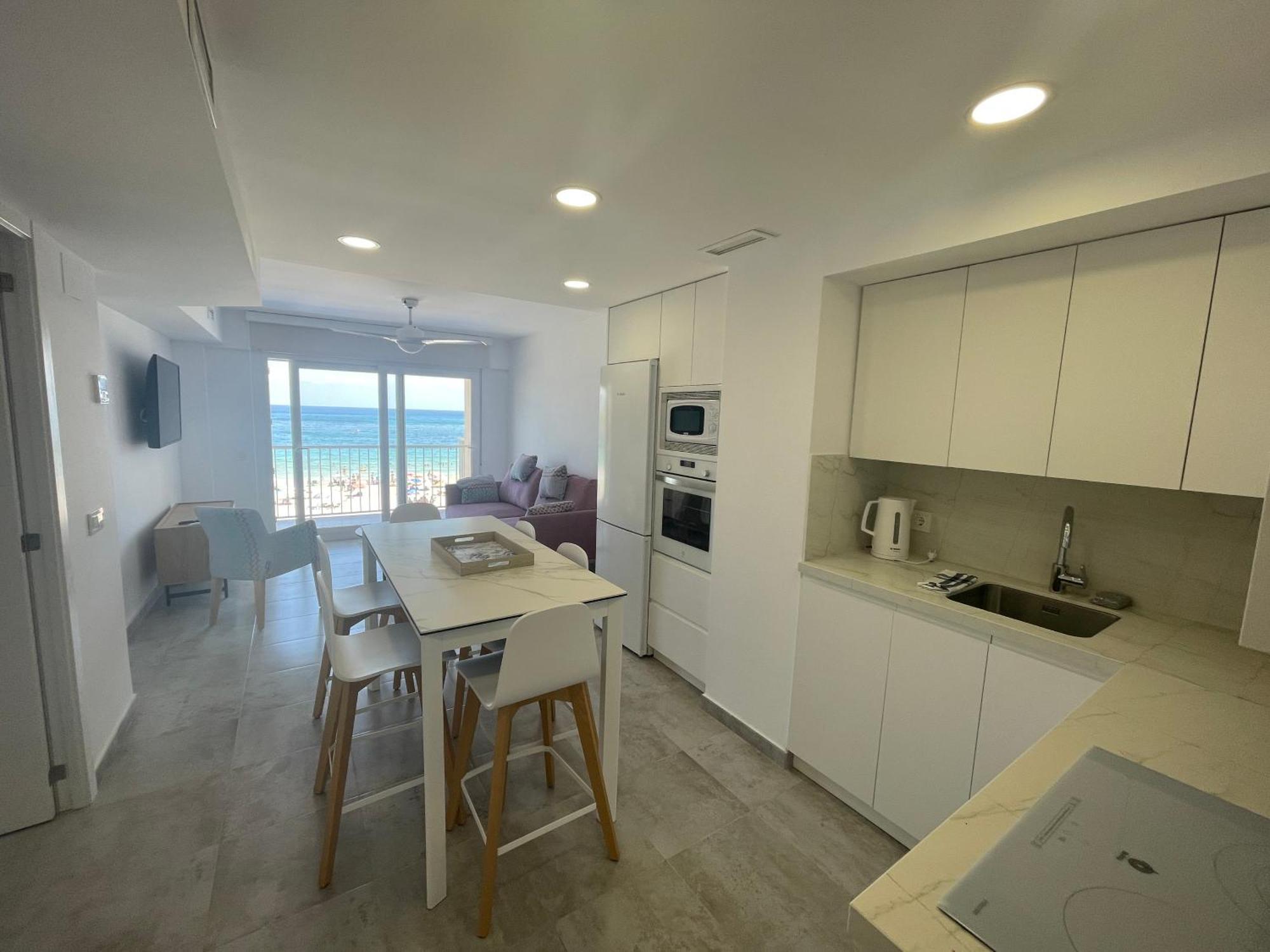 Medi Playa Primera Linea Con Piscina Calpe Exterior foto